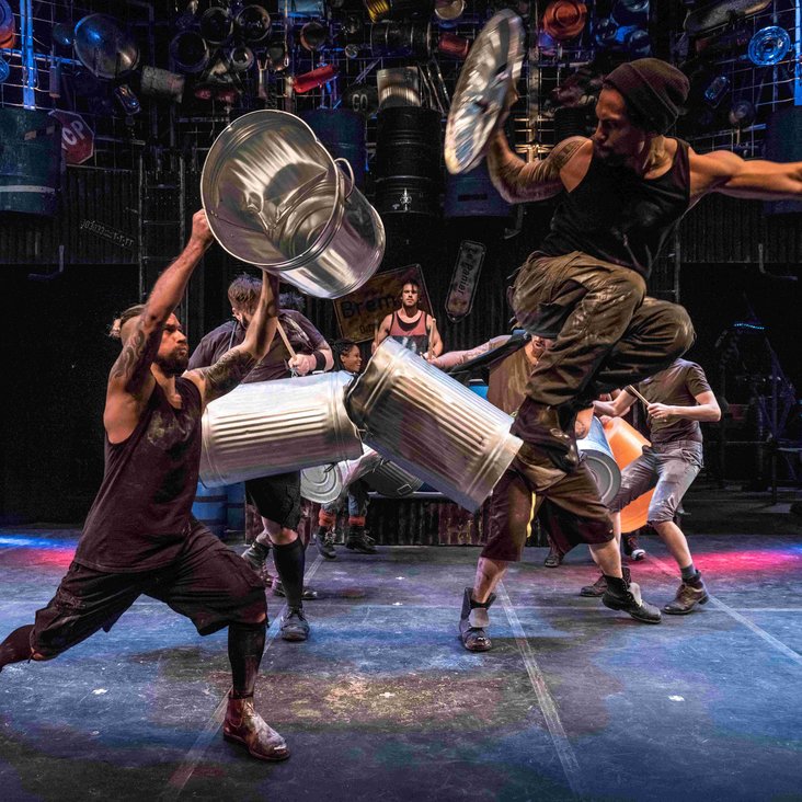 Szene aus "Stomp"