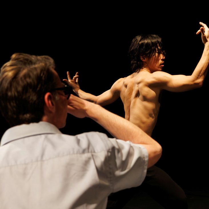 Gauthier Dance bei den Proben mit Marco Goecke