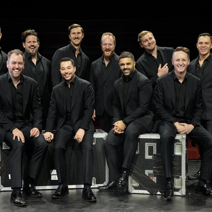 Gruppenfoto von "The Ten Tenors"