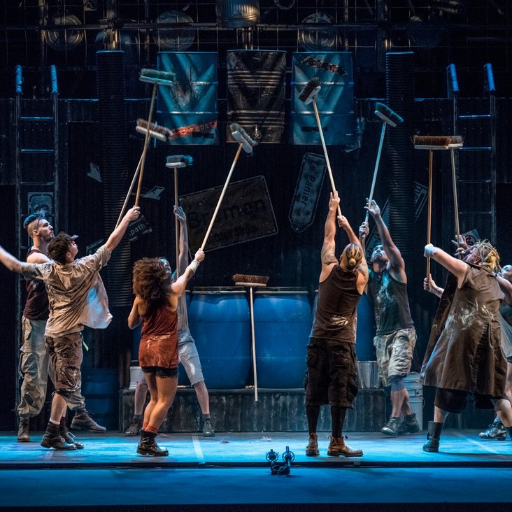 Szene aus "Stomp"