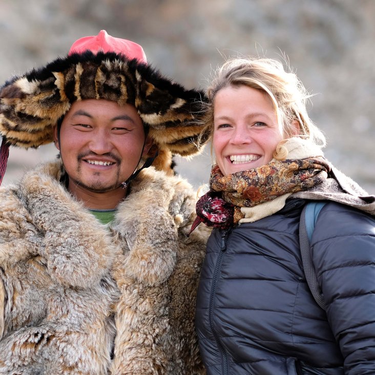 Foto von Tamar Valkenier während einer Reise