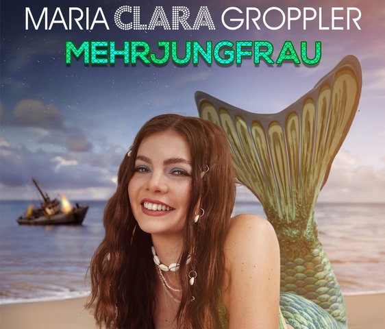 Maria Clara Groppler als Meerjungfrau
