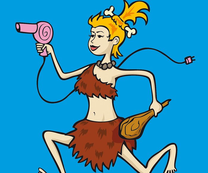 Plakatmotiv Cavewoman