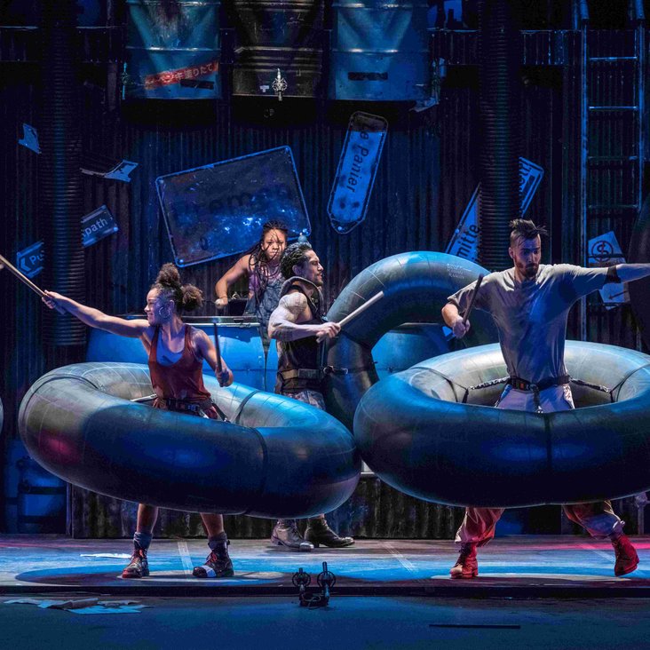 Szene aus "Stomp"