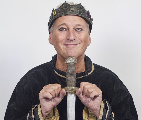 Bernd Lafranz als Shakespeare's König Richard III.
