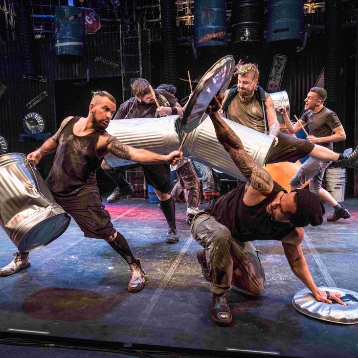 Szene aus "Stomp"