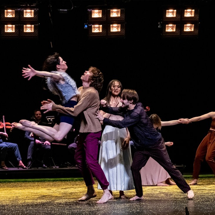 Compagnie Virginie Brunelle performing Les Corps Avalés