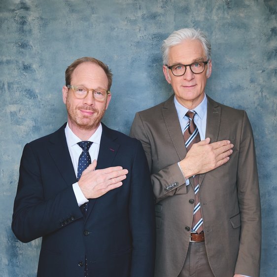 Johann von Bülow und Walter Sittler