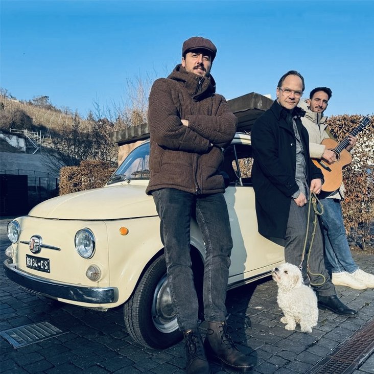 Das Duo Parallel und der Autor Christian Blanck