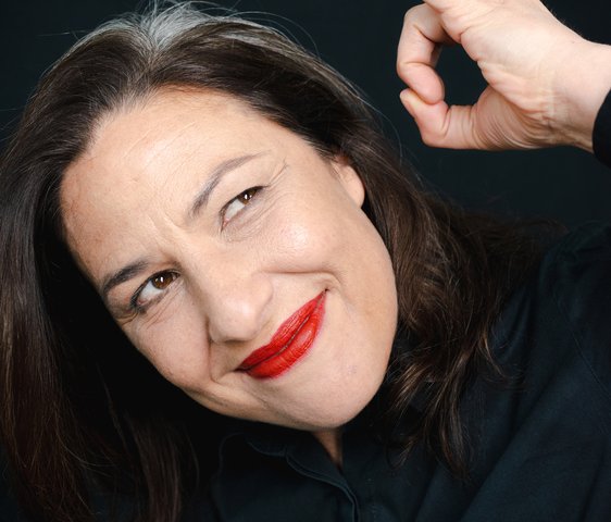 Eva Eiselt posiert für ein Portraitfoto