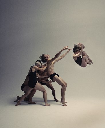 Compagnie Virginie Brunelle performing Les Corps Avalés