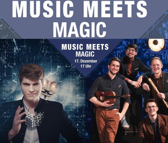 Die Hanke Brothers und Magier Stefan Siebert