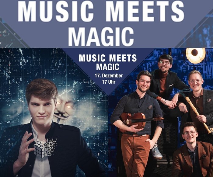 Die Hanke Brothers und Magier Stefan Siebert