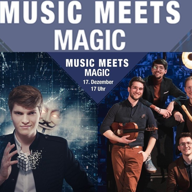 Die Hanke Brothers und Magier Stefan Siebert