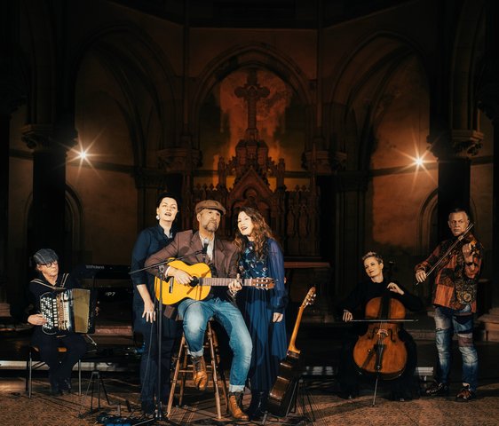 Die Band von "Field Commander C." live auf der Bühne