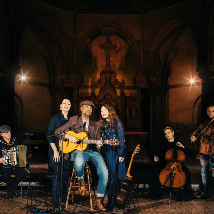 Die Band von "Field Commander C." live auf der Bühne