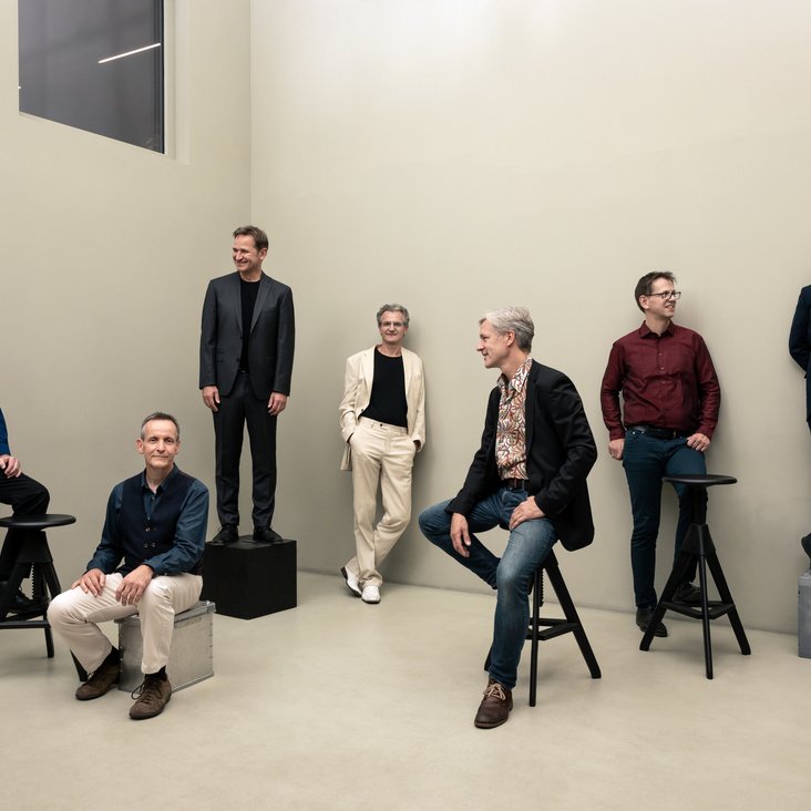 Gruppenbild der Musiker:innen des Ensemble Ascolta