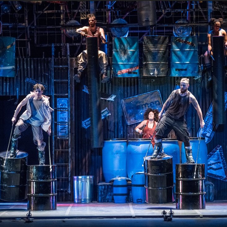 Szene aus "Stomp"