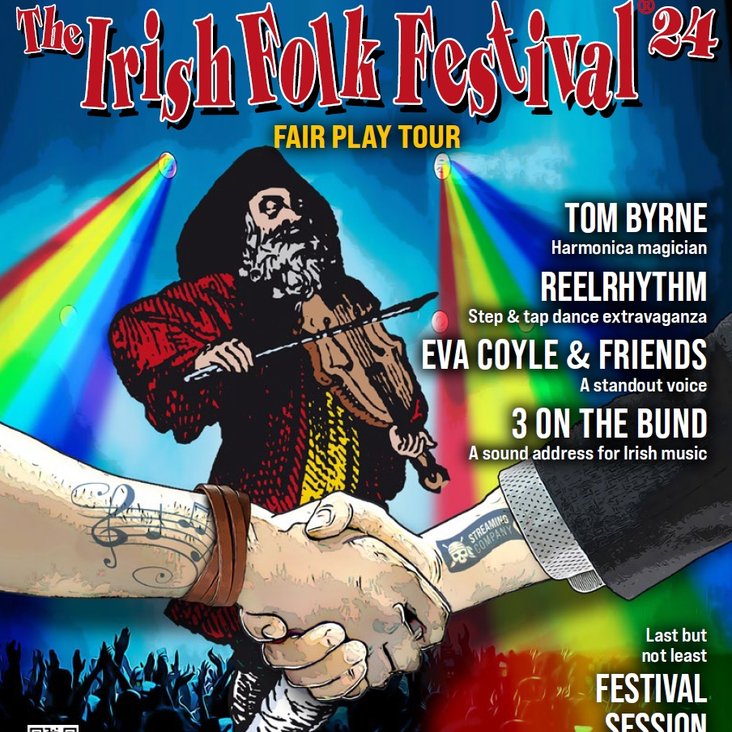 The Irish Folk Festival 2024 Fair Play Tour Theaterhaus Stuttgart