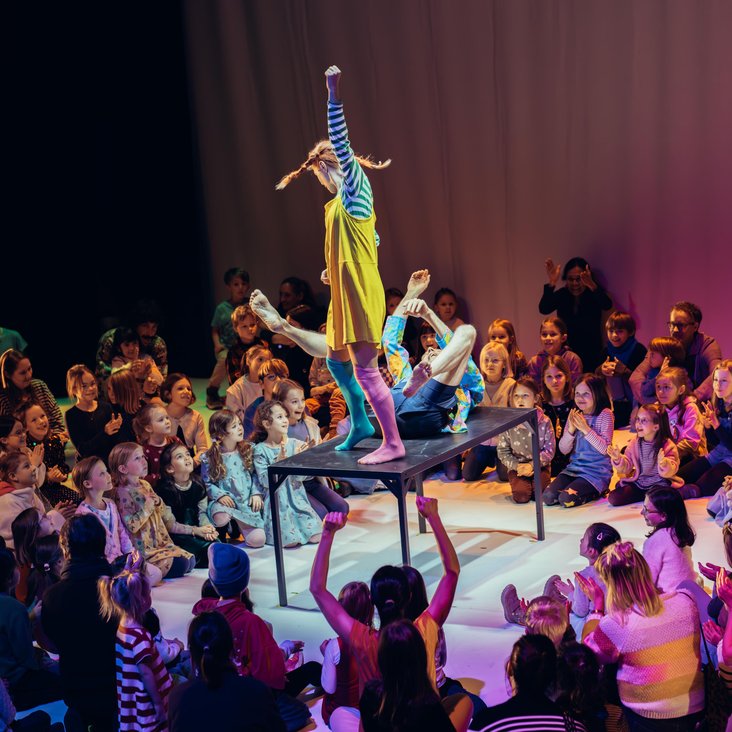 Szene aus "Pippi - Hier tanze ich!"