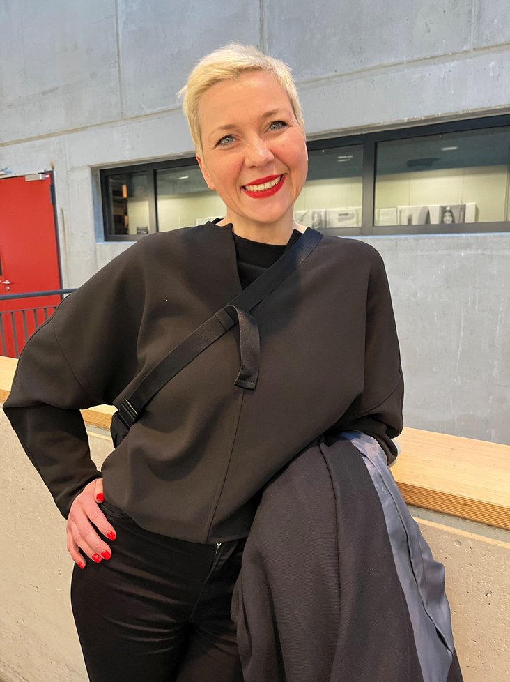 Maria Kalesnikava im Theaterhaus Stuttgart