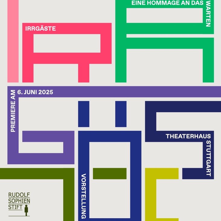 Grafik mit dem Schriftzug "Irrgäste"