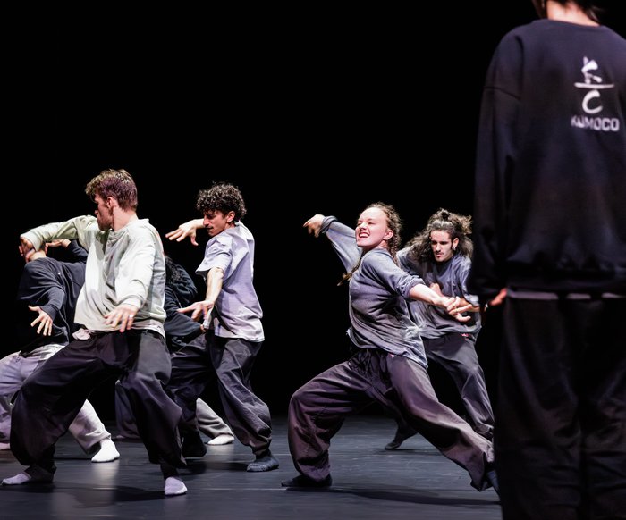 KOMOCO / Sofia Nappi rehearsing at COLOURS festival 2022