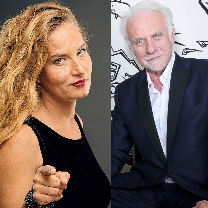 Ariane Müller und Roland Baisch