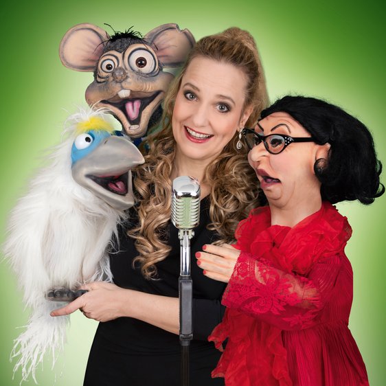 Murzarella mit Handpuppen