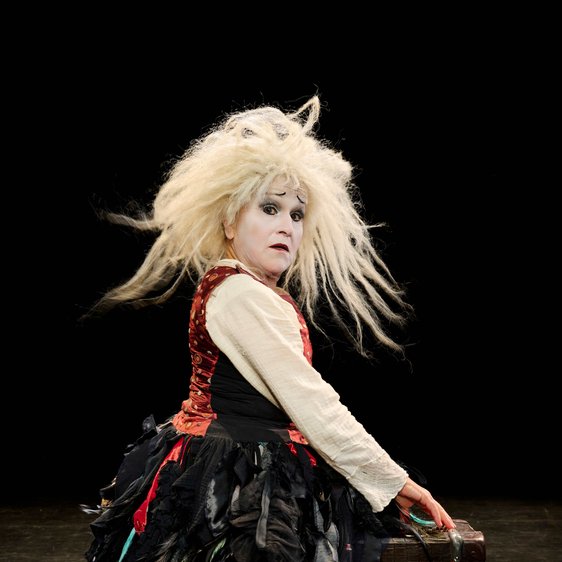 Gardi Hutter auf der Bühne