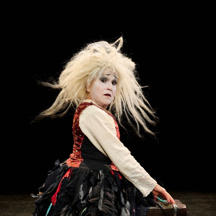 Gardi Hutter auf der Bühne