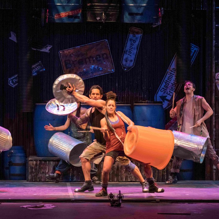 Szene aus "Stomp"