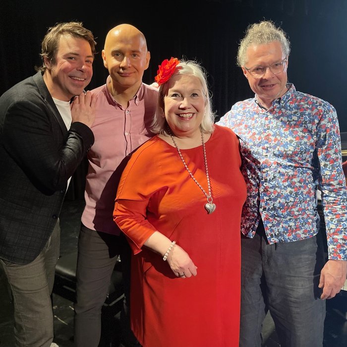 Foto der Mitglieder des Tuija Komi Quartetts
