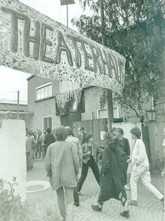 Theaterhaus-Eingang in der Ulmer Straße 241 in Stuttgart-Wangen