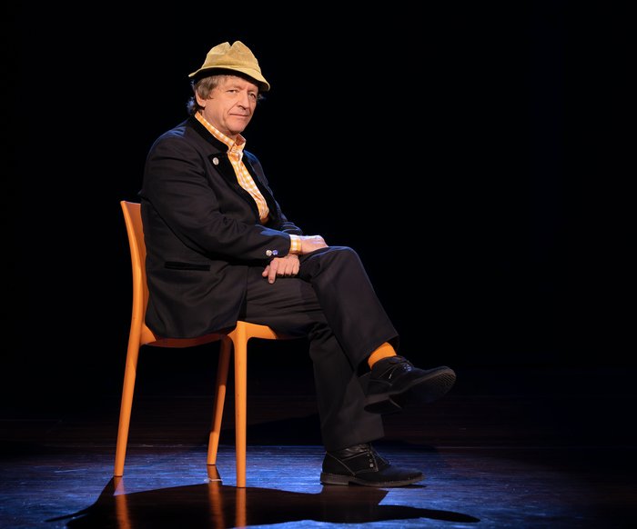 Erwin Pelzig auf der Bühne