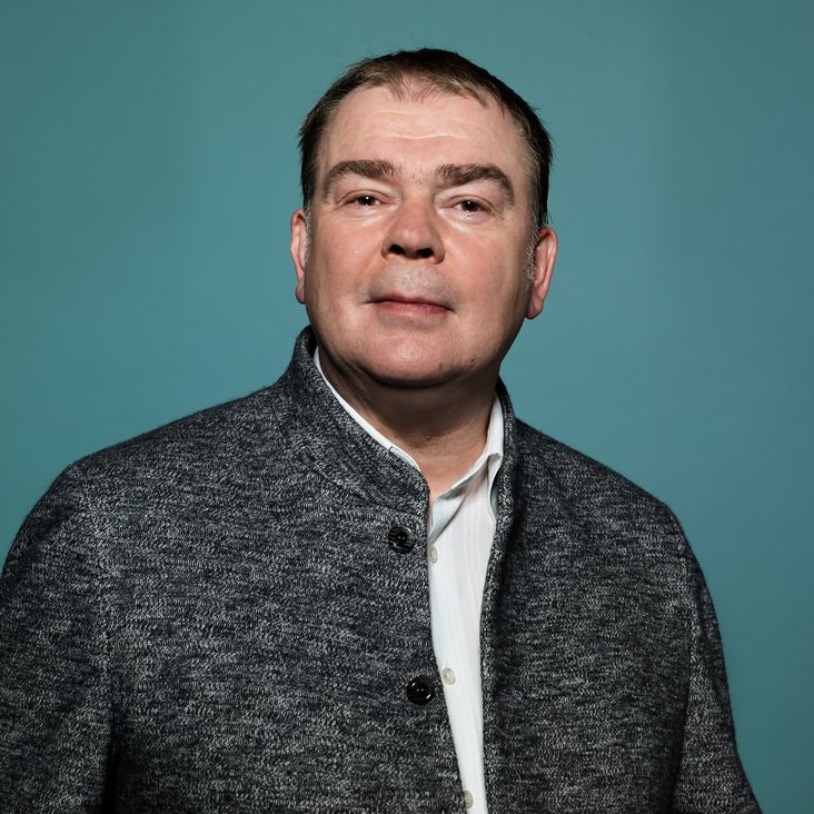 Portrait von Max Goldt