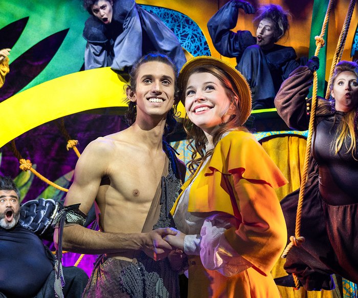 Szenenfoto aus "Tarzan — das Musical"