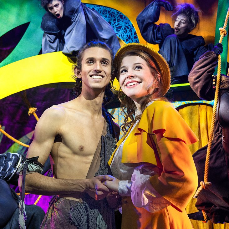 Szenenfoto aus "Tarzan — das Musical"